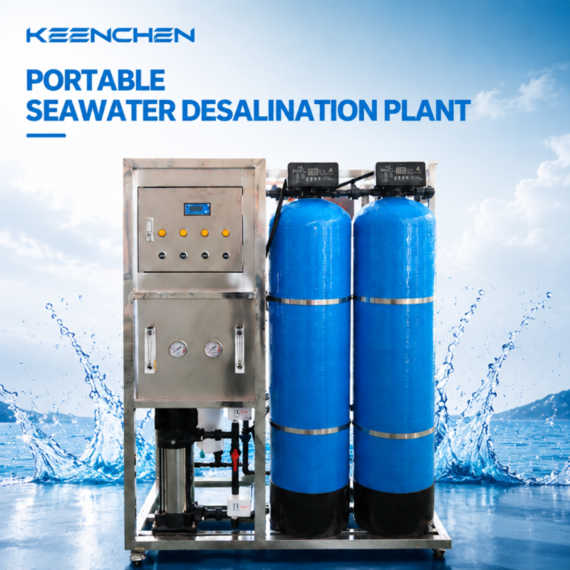 Portable seawater desalination system – product view 1-1