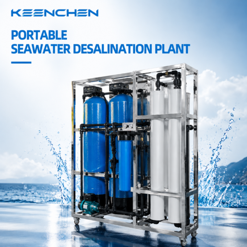 Portable seawater desalination system – product view 2