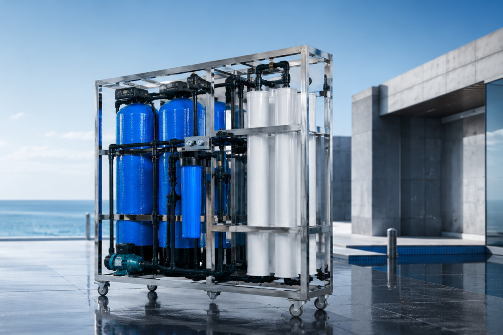 Industrial water purification system