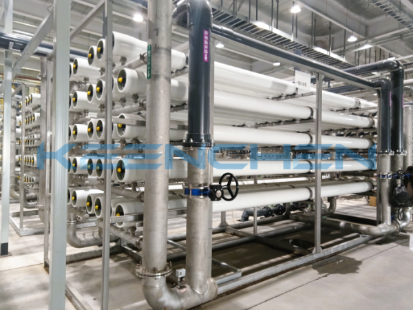 High-purity water pretreatment project for an electronics factory