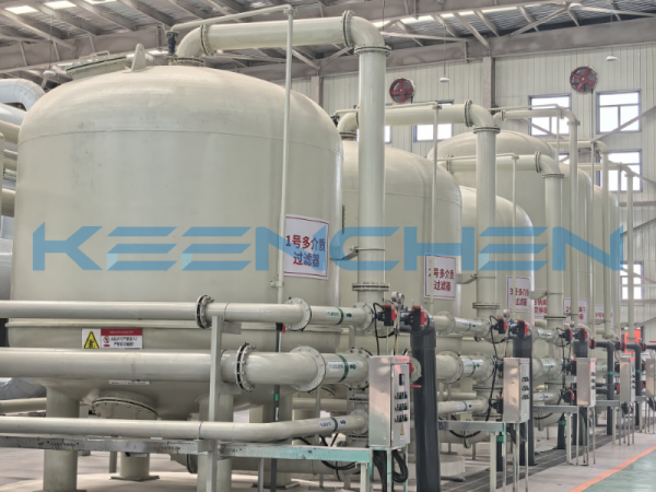 Boiler feed water treatment project